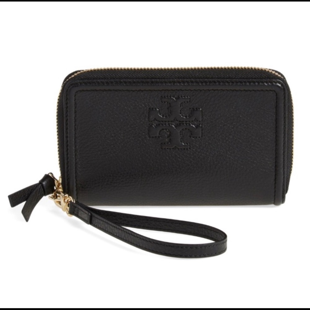 Tory Burch Thea Zip-Around cell Wallet Wristlet